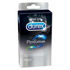 Durex Performa Kondomer med Bedøvelse - 14 stk - 56mm