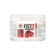 Fist It - 500 ml Vannbasert Glidemiddel - Jordbær